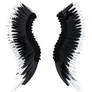 Black and Silver Mignonne Gavigan Madeline Earrings